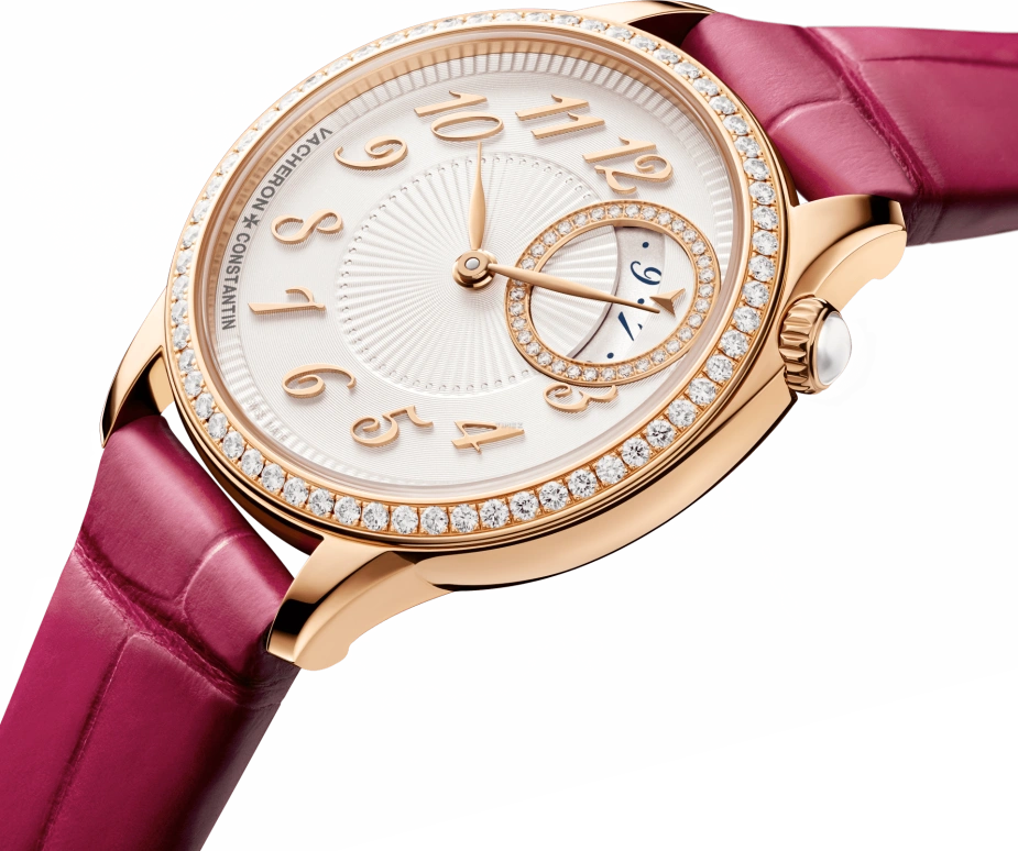 Vacheron Constantin,Égérie 30mm,30mm,Pink Gold,Red Gold,White,Quartz,Day,74hours,1205F,1205F/000R-B622