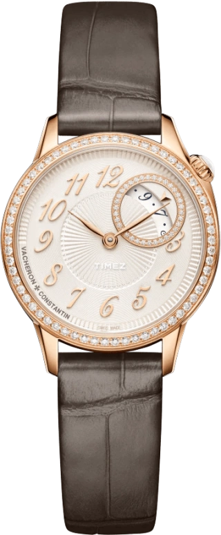 Vacheron Constantin,Égérie 30mm,30mm,Pink Gold,Red Gold,White,Quartz,Day,74hours,1205F,1205F/000R-B622