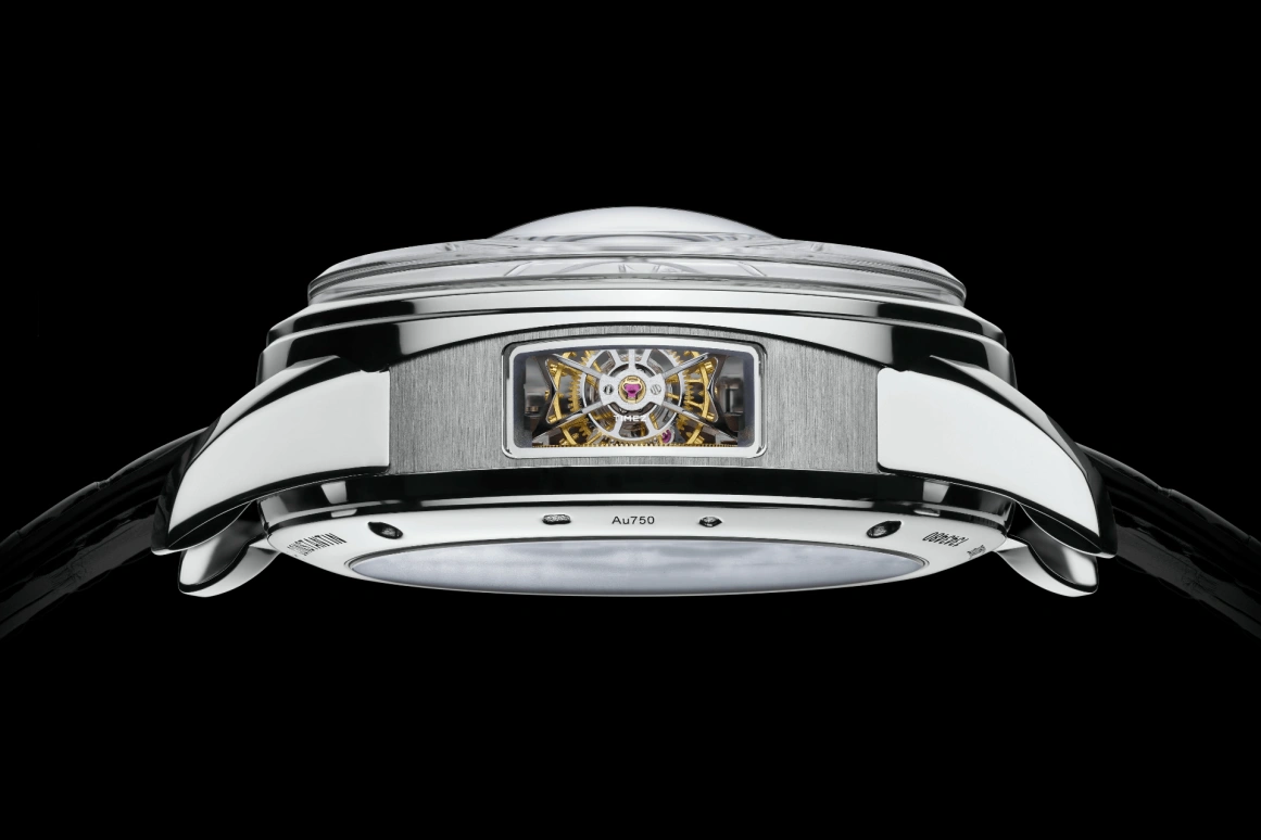 Vacheron Constantin,Artelier Cabinotiers Special Order 45.70mm,45.70mm,White Gold,Skeleton,Handwound,Tourbillon,Tourbillon Escapement,Jumping Minutes,Jumping Hours,65hours,In-house Caliber,91990,91990/000G-9882