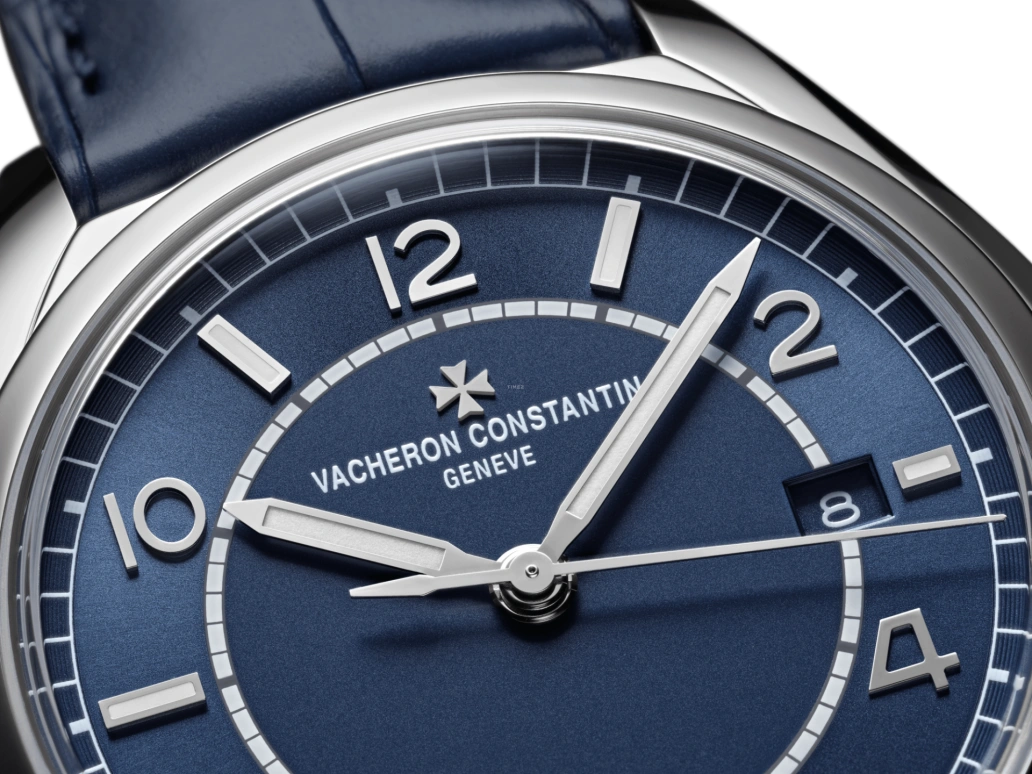 Vacheron Constantin,FiftySix 40mm,40mm,Stainless Steel,Blue,Automatic,Day,48hours,4600E,4600E/000A-B487