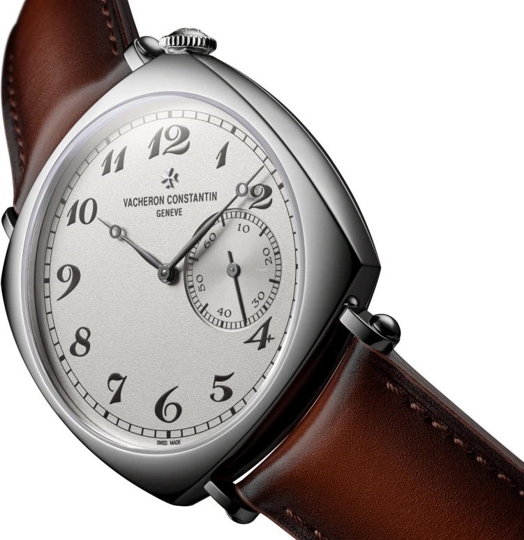 Vacheron Constantin,Historiques 40mm,40mm,White Gold,Silver,Handwound,65hours,In-house Caliber,82035,82035/000G-B735