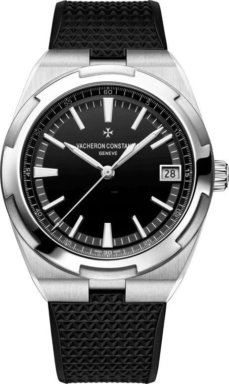 Vacheron Constantin,Overseas 41mm,41mm,Stainless Steel,Black,Automatic,Day,60hours,4500V,4500V/110A-B483