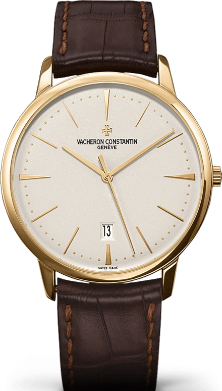 Vacheron Constantin,Patrimony 40mm,40mm,Yellow Gold,Silver,Automatic,Day,43hours,85180,85180/000J-9231