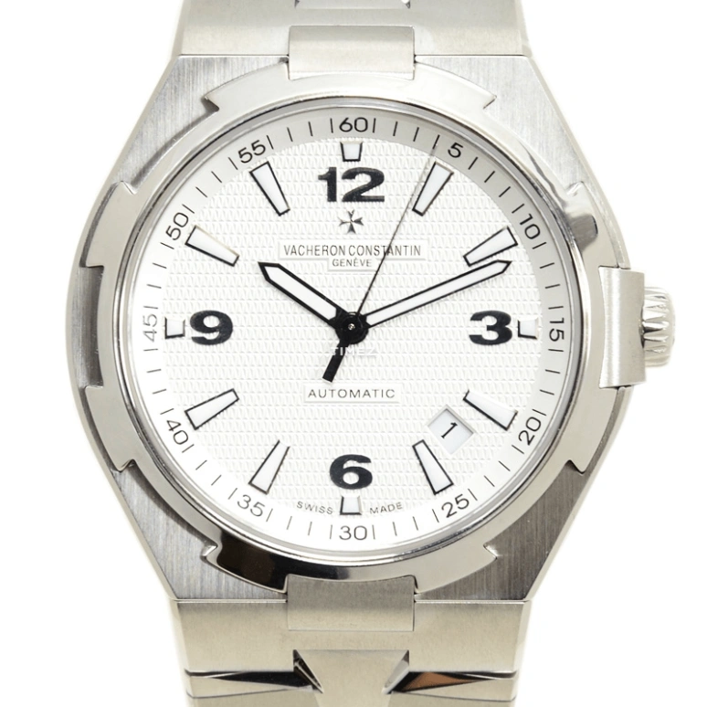 Vacheron Constantin,Overseas 42mm,42mm,Stainless Steel,Silver,Automatic,Day,Anti-magnetic,47040,47040/B01A-9093