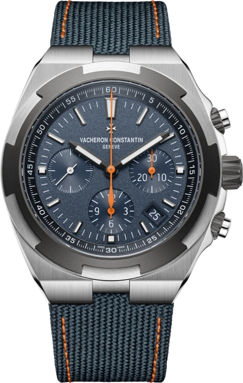 Vacheron Constantin,Overseas 42.50mm,42.50mm,Titanium,Stainless Steel,Grey,Automatic,Chronograph,Date,Anti-magnetic,Column Wheel,52hours,In-house Caliber,5510V,5510V/000T-B923