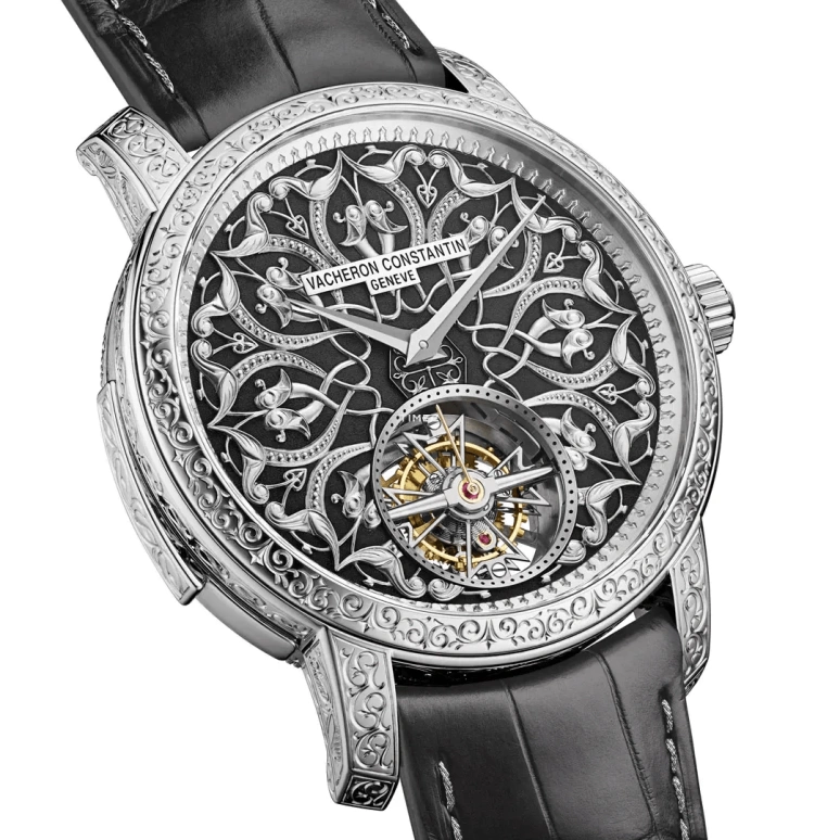 Vacheron Constantin,Artelier Cabinotiers Special Order 44mm,44mm,White Gold,Black,Handwound,Power Reserve Indicator,Tourbillon,Minute Repeater,6650C,6650C/000G-084C