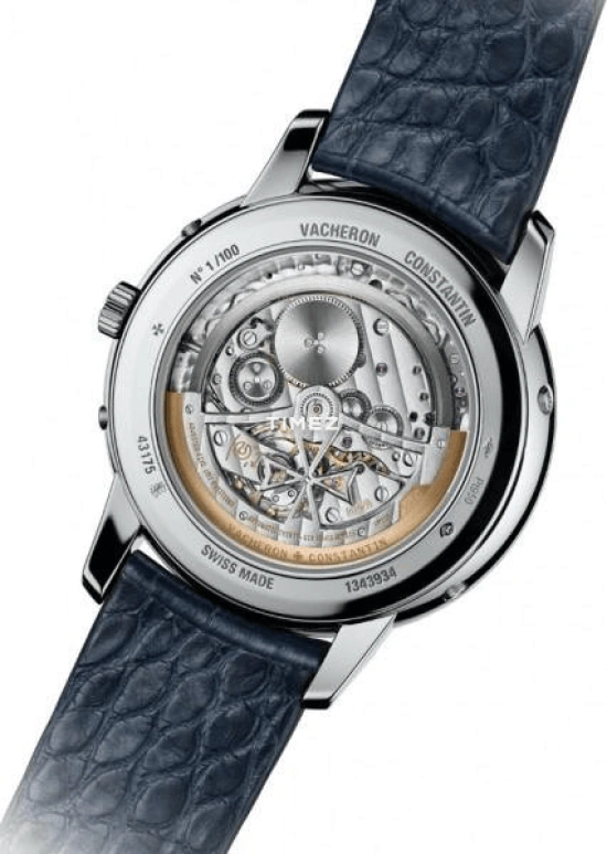 Vacheron Constantin,Patrimony 41mm,41mm,Platinum,Silver,Automatic,Moonphase,Perpetual Calendar,Leap Year,Month,40hours,In-house Caliber,43175,43175/000P-B190