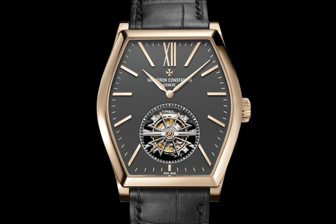 Vacheron Constantin,Malte 38x48.20mm,38x48.20mm,Pink Gold,Grey,Handwound,Tourbillon,Tourbillon Escapement,30130,30130/000R-B289