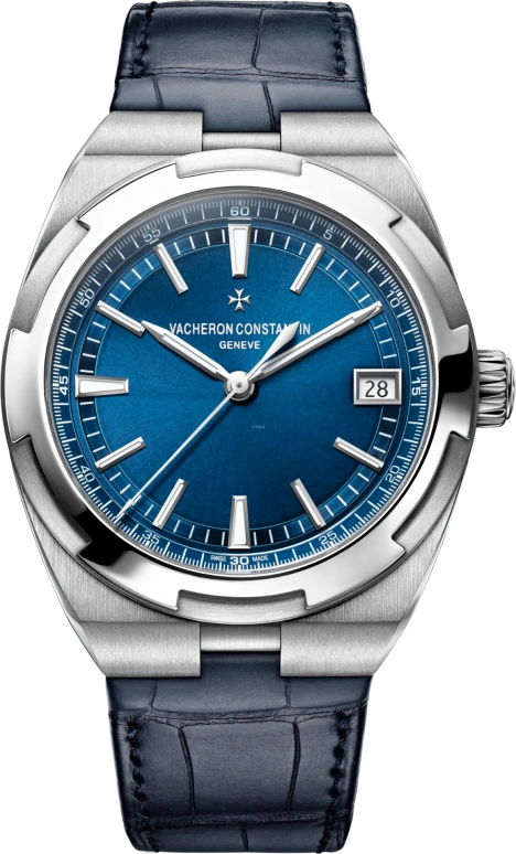 Vacheron Constantin,Overseas 41mm,41mm,Stainless Steel,Blue,Automatic,Day,60hours,4500V,4500V/110A-B128