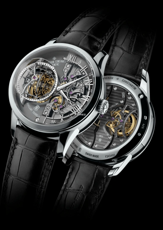 Vacheron Constantin,Artelier Cabinotiers Special Order 45.70mm,45.70mm,White Gold,Skeleton,Handwound,Tourbillon,Tourbillon Escapement,Jumping Minutes,Jumping Hours,65hours,In-house Caliber,91990,91990/000G-9882