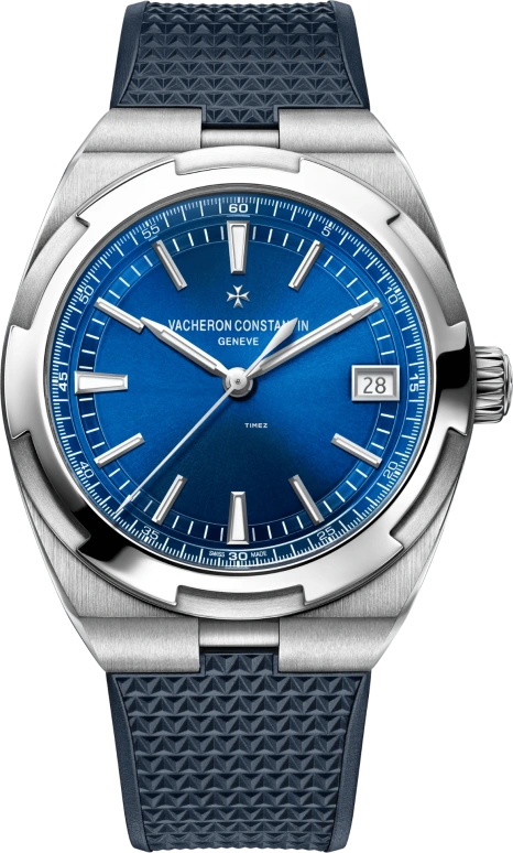 Vacheron Constantin,Overseas 41mm,41mm,Stainless Steel,Blue,Automatic,Day,60hours,4520V,4520V/210A-B128