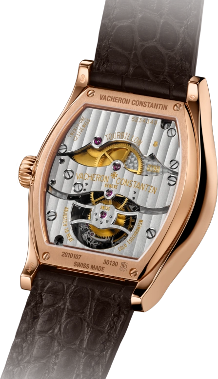 Vacheron Constantin,Malte 38mm,38mm,Pink Gold,Silver,Handwound,Tourbillon,45hours,30130,30130/000R-9754