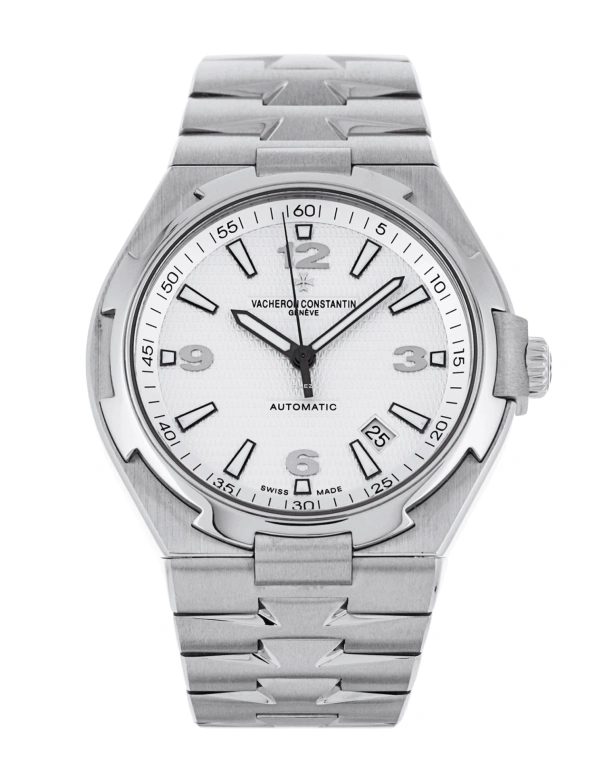 Vacheron Constantin,Overseas 42mm,42mm,Stainless Steel,Silver,Automatic,Day,Anti-magnetic,47040,47040/B01A-9093