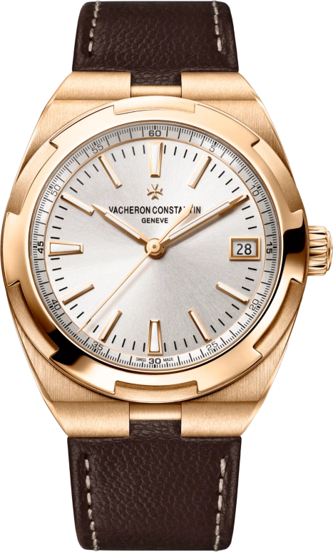 Vacheron Constantin,Overseas 41mm,41mm,Pink Gold,Silver,Automatic,Day,60hours,4500V,4500V/000R-B127