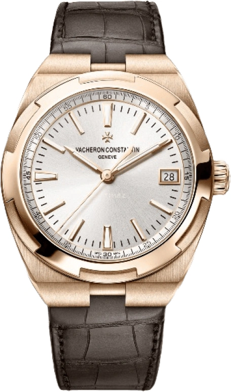 Vacheron Constantin,Overseas 41mm,41mm,Pink Gold,Silver,Automatic,Day,60hours,4500V,4500V/000R-B127