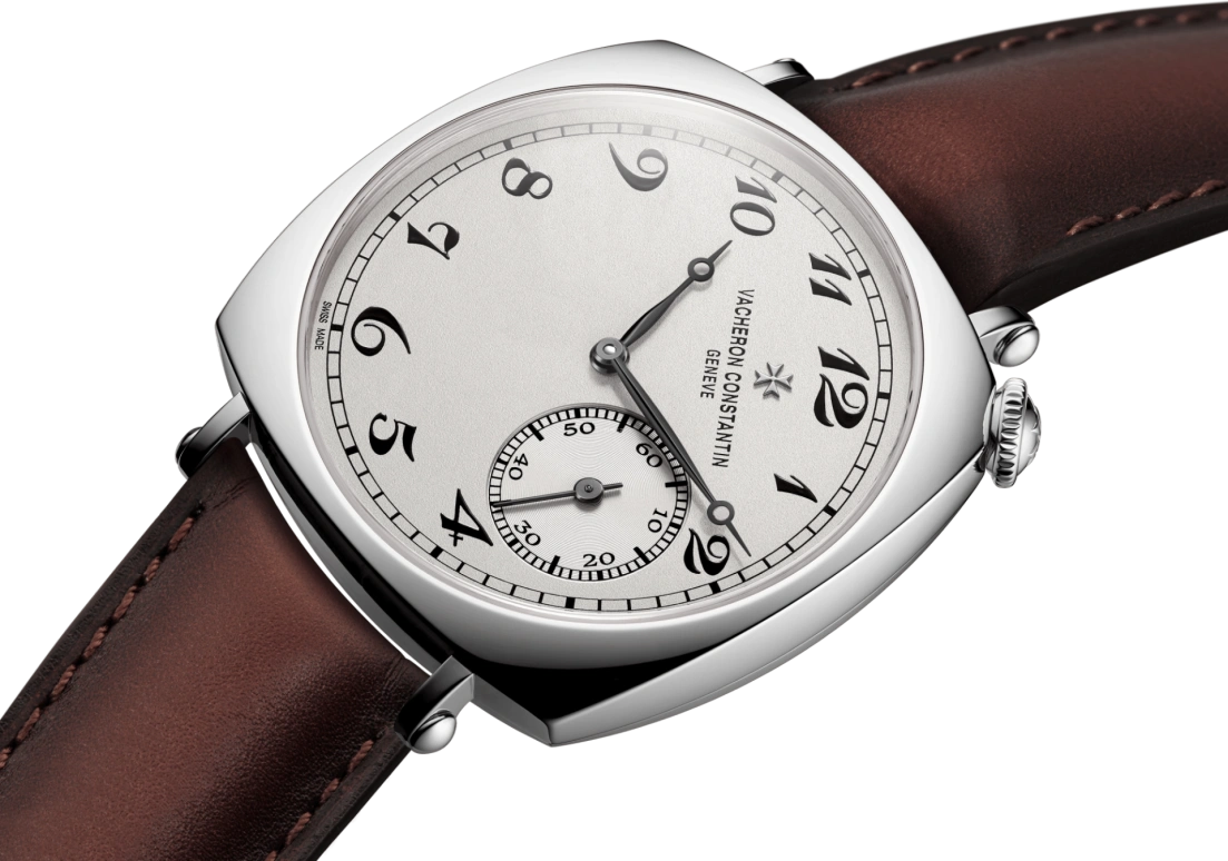 Vacheron Constantin,Historiques 40mm,40mm,White Gold,Silver,Handwound,65hours,In-house Caliber,82035,82035/000G-B735