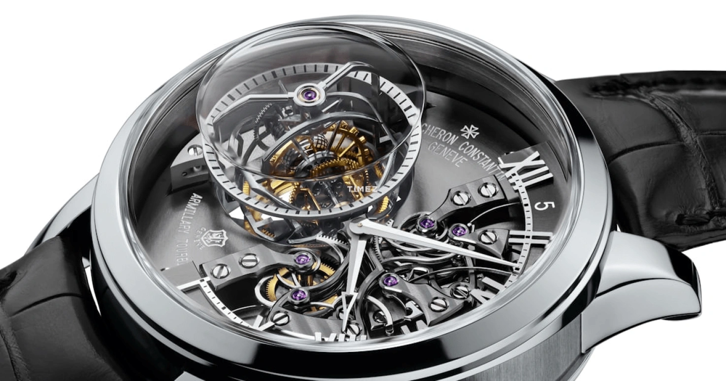 Vacheron Constantin,Artelier Cabinotiers Special Order 45.70mm,45.70mm,White Gold,Skeleton,Handwound,Tourbillon,Tourbillon Escapement,Jumping Minutes,Jumping Hours,65hours,In-house Caliber,91990,91990/000G-9882