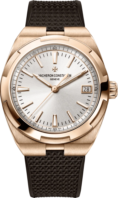 Vacheron Constantin,Overseas 41mm,41mm,Pink Gold,Silver,Automatic,Day,60hours,4500V,4500V/000R-B127