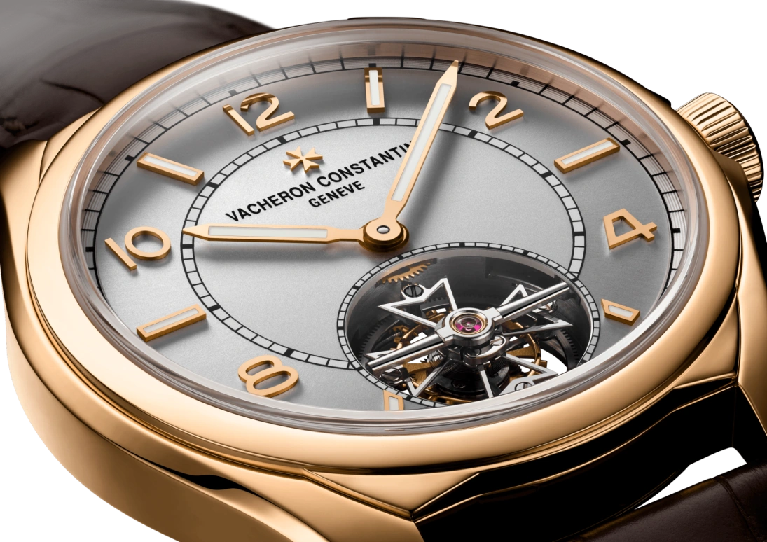 Vacheron Constantin,FiftySix 41mm,41mm,Pink Gold,Silver,Automatic,Tourbillon Escapement,80hours,6000E,6000E/000R-B488