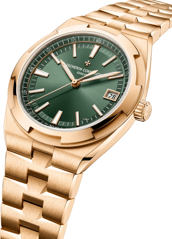 Vacheron Constantin,Overseas 41mm,41mm,Rose Gold,Green,Automatic,Day,60hours,4520V,4520V/210R-B967