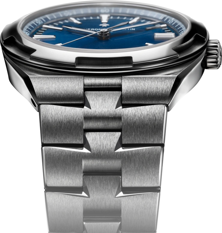 Vacheron Constantin,Overseas 41mm,41mm,Stainless Steel,Blue,Automatic,Day,60hours,4500V,4500V/110A-B128