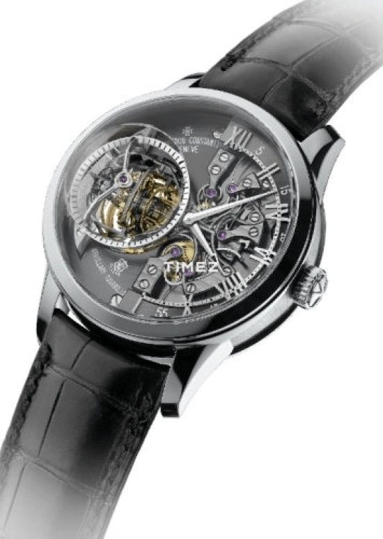 Vacheron Constantin,Artelier Cabinotiers Special Order 45.70mm,45.70mm,White Gold,Skeleton,Handwound,Tourbillon,Tourbillon Escapement,Jumping Minutes,Jumping Hours,65hours,In-house Caliber,91990,91990/000G-9882
