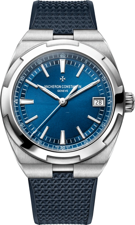 Vacheron Constantin,Overseas 41mm,41mm,Stainless Steel,Blue,Automatic,Day,60hours,4500V,4500V/110A-B128