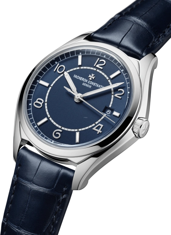 Vacheron Constantin,FiftySix 40mm,40mm,Stainless Steel,Blue,Automatic,Day,48hours,4600E,4600E/000A-B487