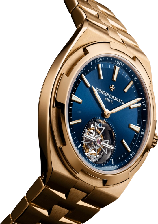 Vacheron Constantin,Overseas 42.50mm,42.50mm,Pink Gold,Blue,Automatic,Tourbillon,80hours,6000V,6000V/110R-B733