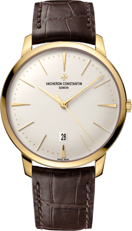 Vacheron Constantin,Patrimony 40mm,40mm,Yellow Gold,Silver,Automatic,Day,43hours,85180,85180/000J-9231