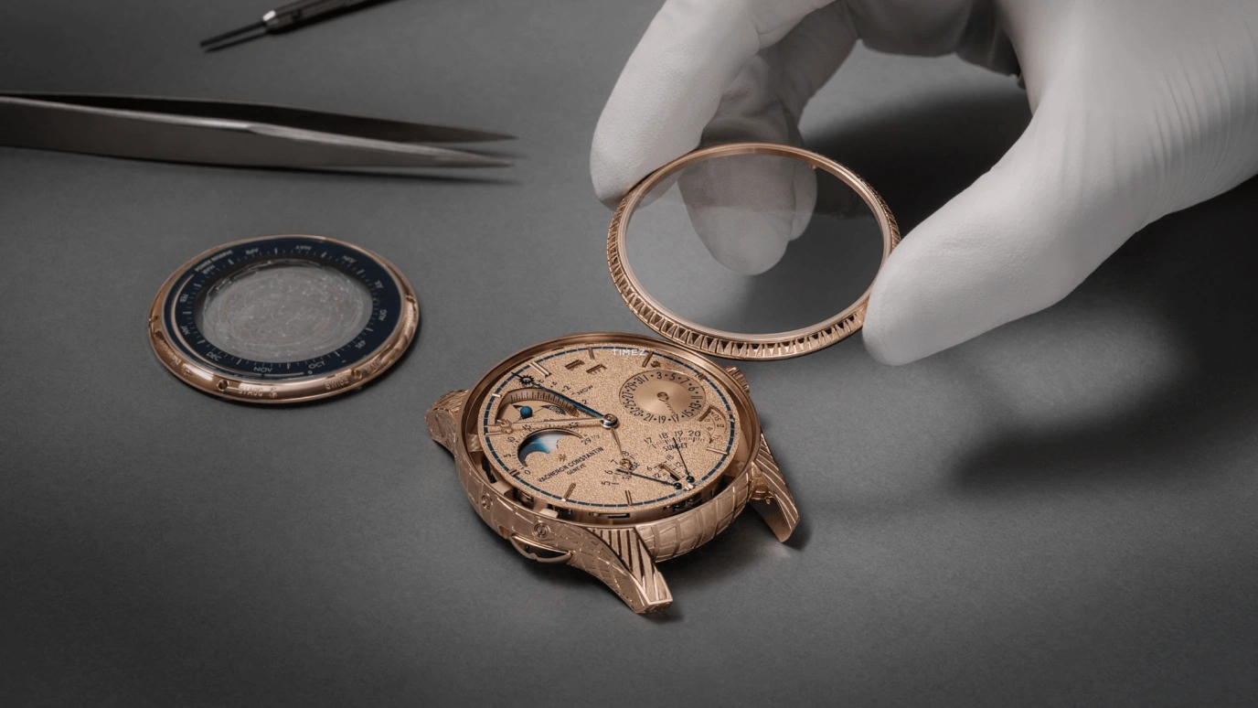 江诗丹顿,阁楼工匠特别定制 45毫米,45毫米,玫瑰金,玫瑰金色,手动上弦,月相,万年历,闰年历,月历,504小时,自制机芯,97A0C,97A0C/000R-290C