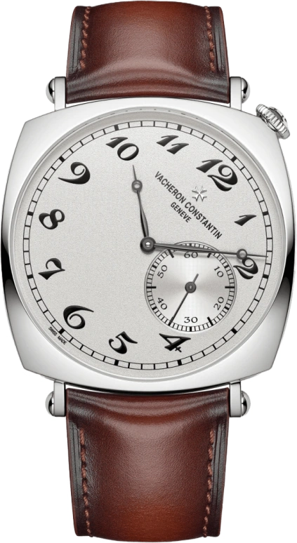 Vacheron Constantin,Historiques 40mm,40mm,White Gold,Silver,Handwound,65hours,In-house Caliber,82035,82035/000G-B735