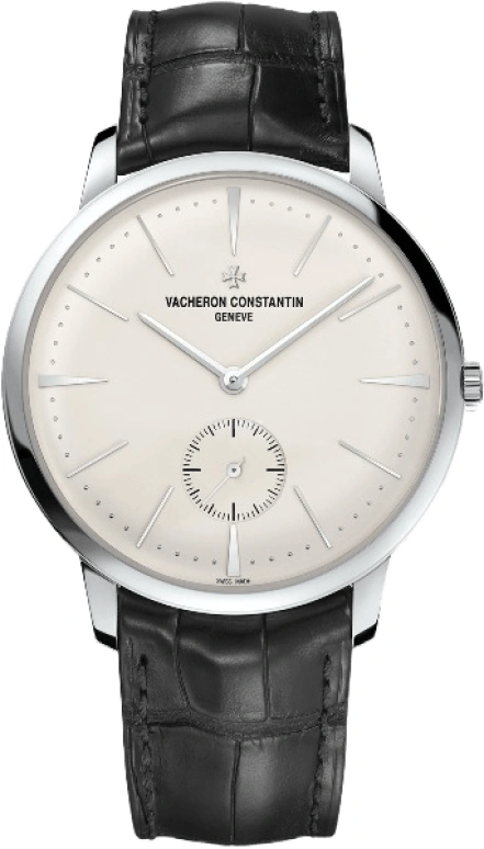 Vacheron Constantin,Patrimony 42mm,42mm,White Gold,Silver,Handwound,40hours,In-house Caliber,1110U,1110U/000G-B086