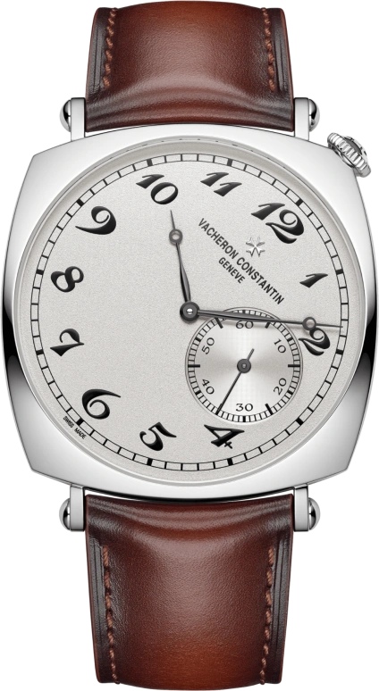 Vacheron Constantin,Historiques 40mm,40mm,White Gold,Silver,Handwound,65hours,In-house Caliber,82035,82035/000G-B735