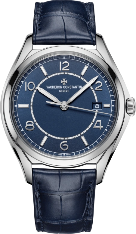 Vacheron Constantin,FiftySix 40mm,40mm,Stainless Steel,Blue,Automatic,Day,48hours,4600E,4600E/000A-B487