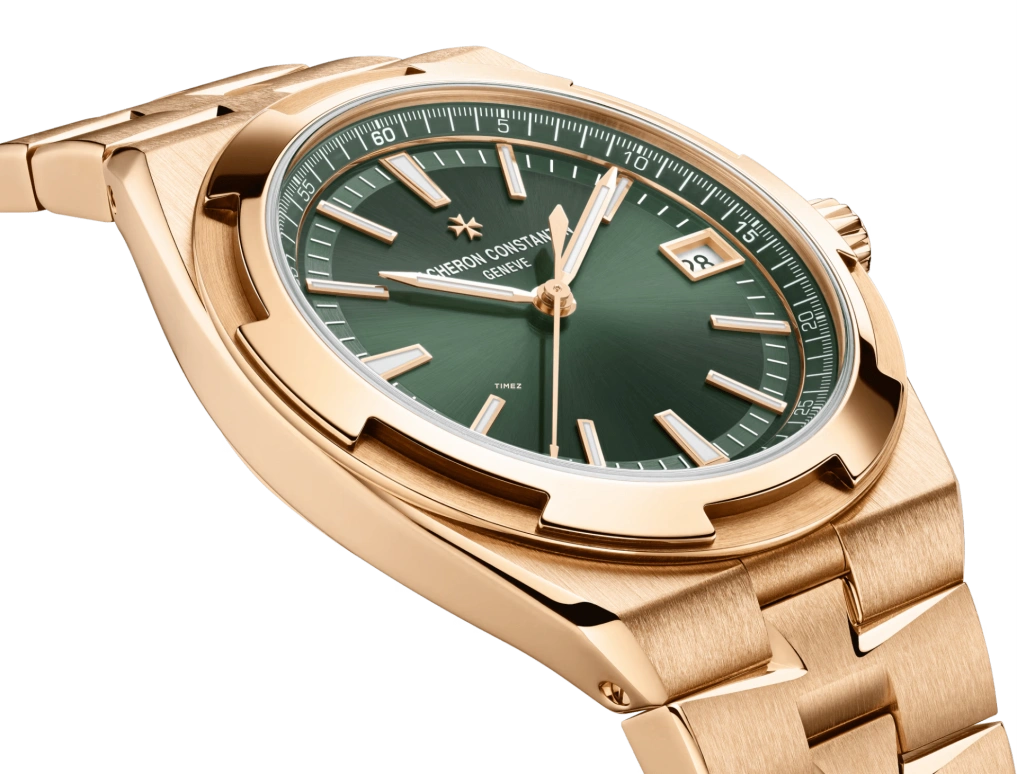 Vacheron Constantin,Overseas 41mm,41mm,Rose Gold,Green,Automatic,Day,60hours,4520V,4520V/210R-B967