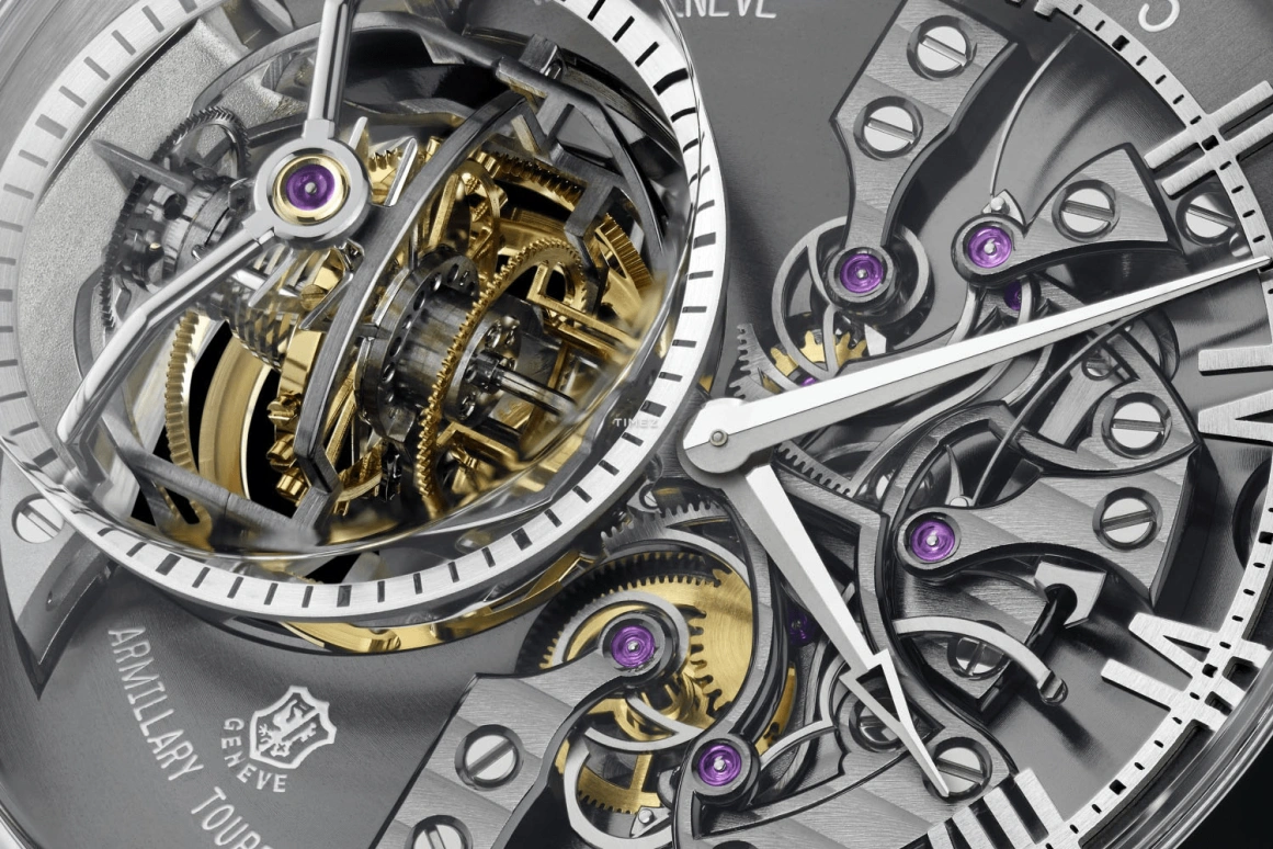 Vacheron Constantin,Artelier Cabinotiers Special Order 45.70mm,45.70mm,White Gold,Skeleton,Handwound,Tourbillon,Tourbillon Escapement,Jumping Minutes,Jumping Hours,65hours,In-house Caliber,91990,91990/000G-9882