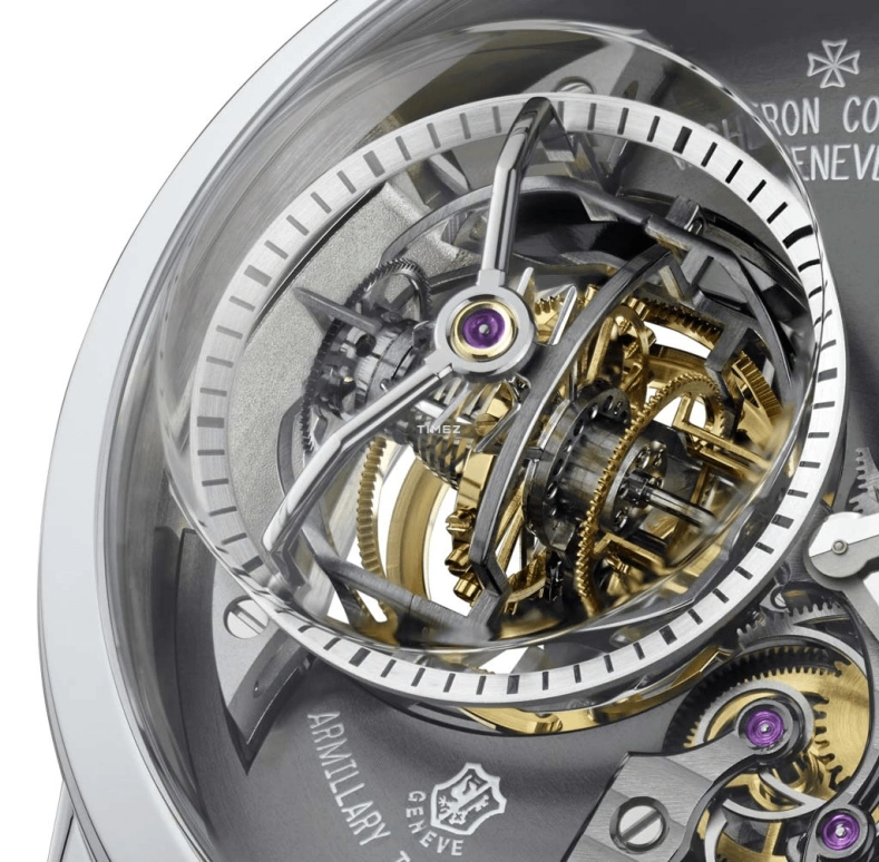 Vacheron Constantin,Artelier Cabinotiers Special Order 45.70mm,45.70mm,White Gold,Skeleton,Handwound,Tourbillon,Tourbillon Escapement,Jumping Minutes,Jumping Hours,65hours,In-house Caliber,91990,91990/000G-9882
