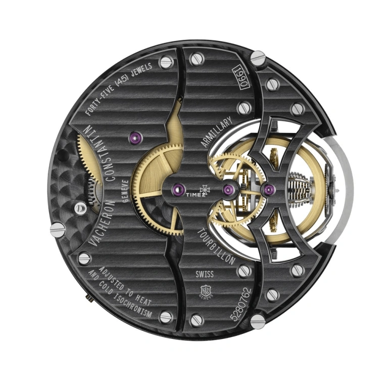 Vacheron Constantin,Artelier Cabinotiers Special Order 45.70mm,45.70mm,White Gold,Skeleton,Handwound,Tourbillon,Tourbillon Escapement,Jumping Minutes,Jumping Hours,65hours,In-house Caliber,91990,91990/000G-9882