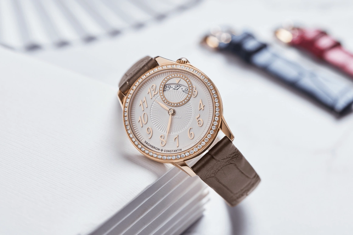 Vacheron Constantin,Égérie 30mm,30mm,Pink Gold,Red Gold,White,Quartz,Day,74hours,1205F,1205F/000R-B622