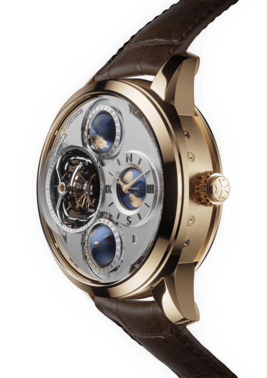 Vacheron Constantin,Artelier Cabinotiers Special Order 46mm,46mm,Pink Gold,Red Gold,Silver,Handwound,Moonphase,Perpetual Calendar,Leap Year,Month,60hours,In-house Caliber,9820C,9820C/000R-B707