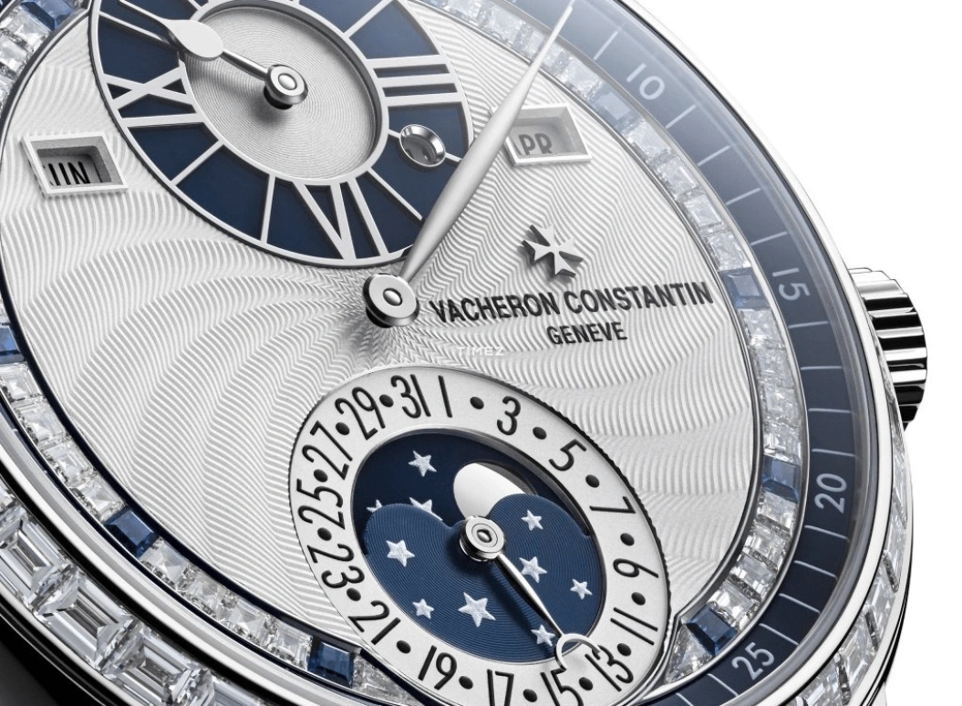Vacheron Constantin,Artelier Cabinotiers Special Order 42mm,42mm,White Gold,Silver,Automatic,Moonphase,Perpetual Calendar,Leap Year,Month,40hours,In-house Caliber,4007C,4007C/000G-B709