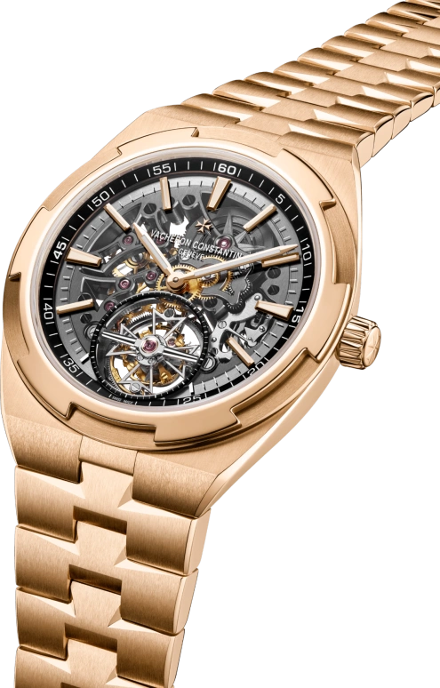 Vacheron Constantin,Overseas 42.50mm,42.50mm,Pink Gold,Skeleton,Automatic,Tourbillon,80hours,6000V,6000V/110R-B934