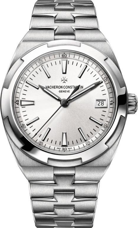 Vacheron Constantin,Overseas 41mm,41mm,Stainless Steel,Silver,Automatic,Day,60hours,4500V,4500V/110A-B126