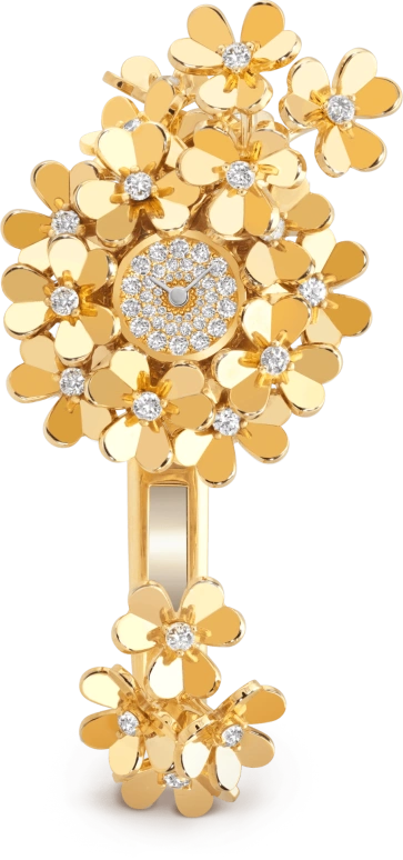 Van Cleef & Arpels,Other 31mm,31mm,Yellow Gold,Setting,Diamonds,Paved,VCARO8X200