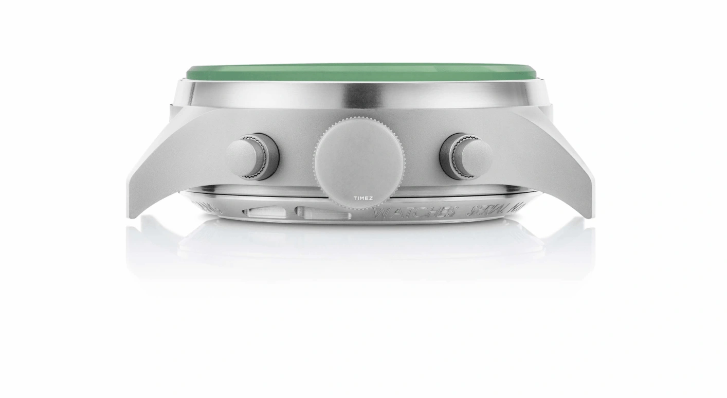 Van der Gang Watches,Vlieger 41毫米,41毫米,精钢,黑色,自动上弦,计时,日历,两地时,格林尼治时间,42小时,蓝宝石,水晶玻璃,20045BA,20045BA-G