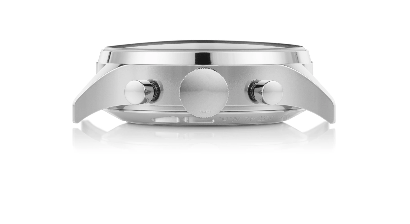 Van der Gang Watches,Chronograaf 41毫米,41毫米,精钢,白色,自动上弦,计时,42小时,20019BW,20019BW-TRh-S ZD