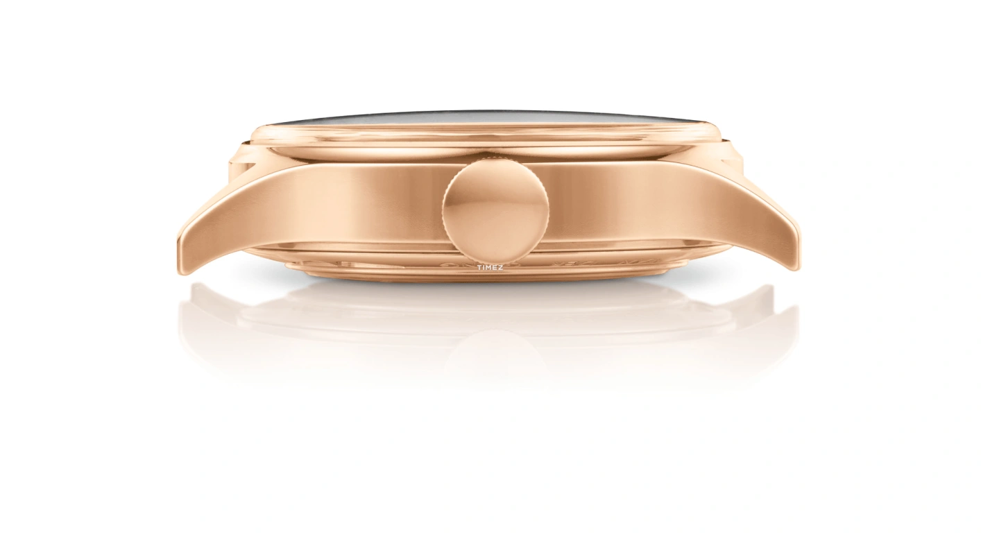 Van der Gang Watches,Classic GMT 41毫米,41毫米,玫瑰金,蓝色,自动上弦,日历,动力储存指示,两地时,20050