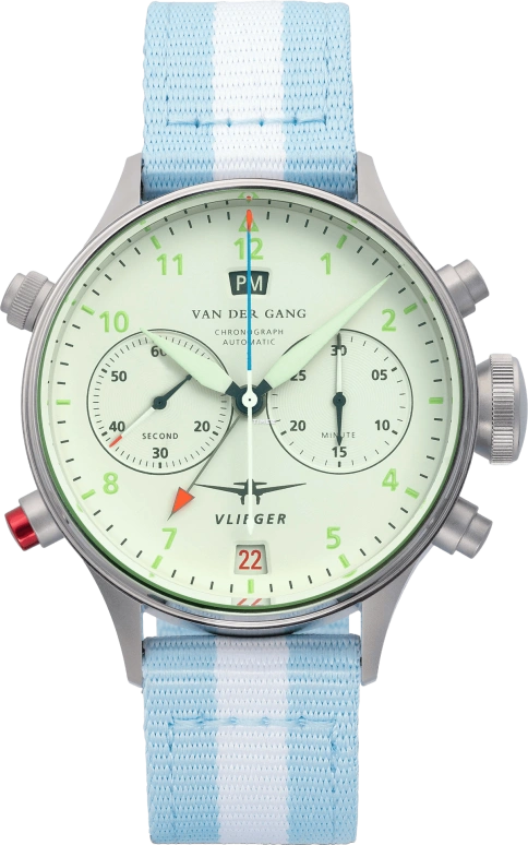 Van der Gang Watches Vlieger 20045BW-G