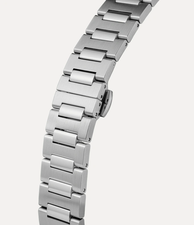 Vivienne Westwood,Other 39mm,39mm,Stainless Steel,Silver,Pink,Gradient,Quartz,Hardlex,Glass,Round,VV318MTSL